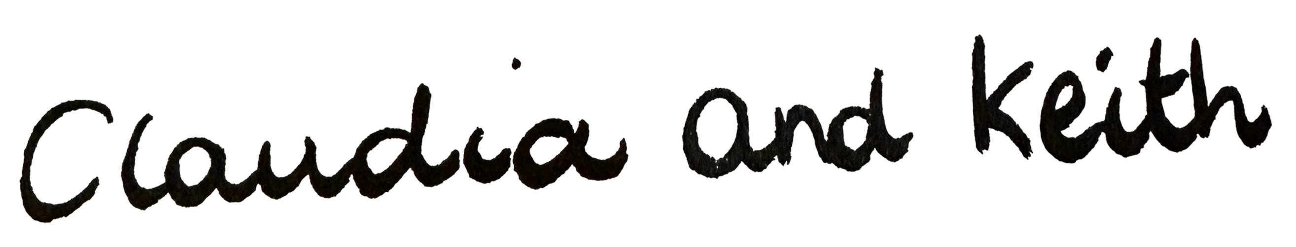 Keith & Claudia